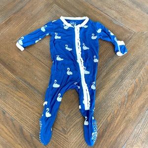 Kic Kee Pants one piece zippered pajamas